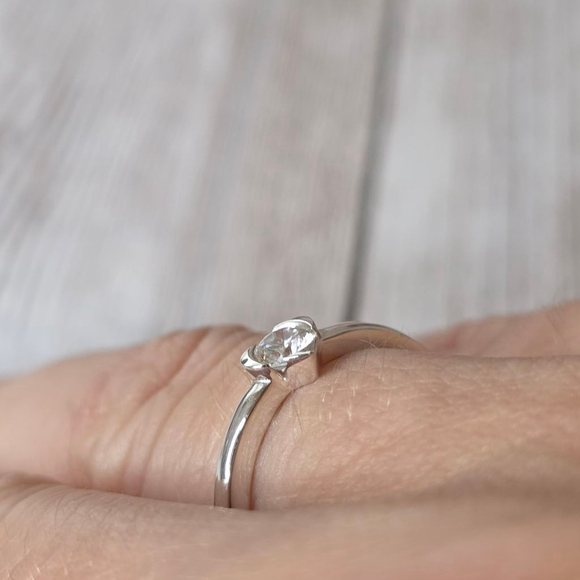 Pandora Talisman Lab-Grown Diamond Heart ring Size 5 - Picture 4 of 8